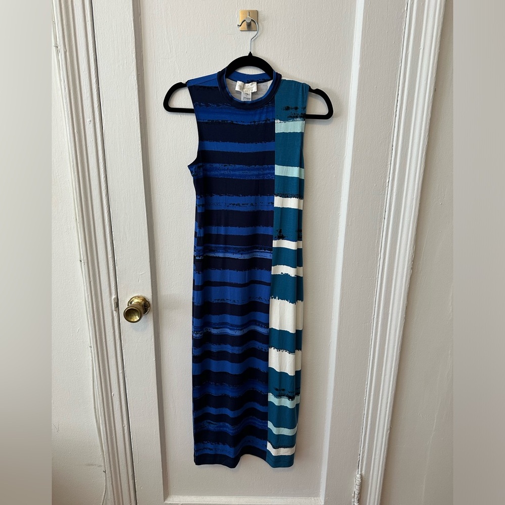 Corey Lynn Calter midi striped dress from Anthropologie. NWT, size XS